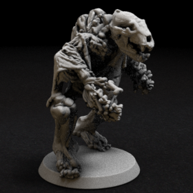 monster undead skeleton creature bones bone golem stl mesh dnd 3dprint mini miniature