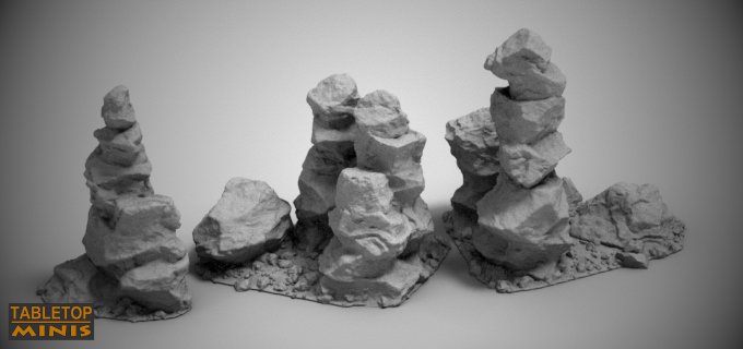 Small Rocks Set 01