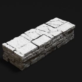 platform stone dnd terrain brick scenery stl mesh dnd 3dprint mini miniature