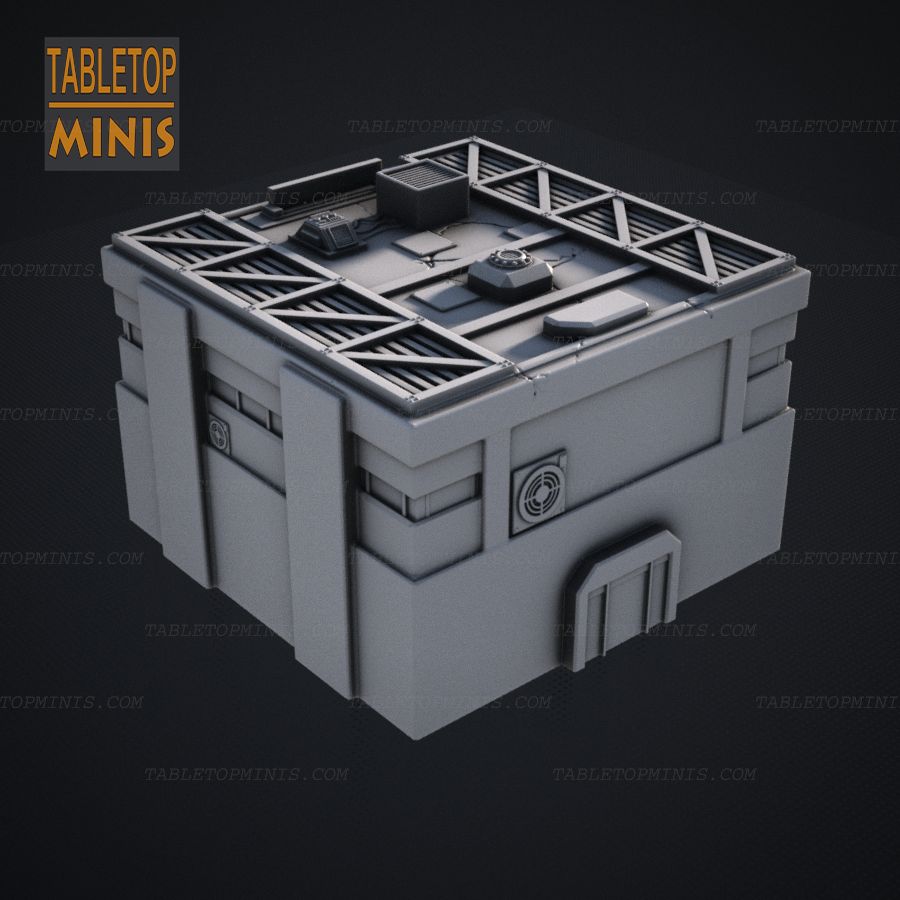 hex terrain scifi battletech mech sci fi building tabletop wargame 6mm game robots stl mesh dnd 3dprint mini miniature